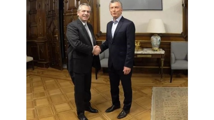 Mauricio Macri se reunió con Alberto Fernández